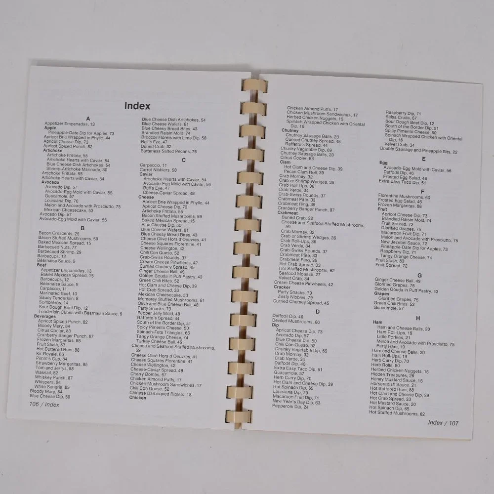 Appetizers Southern Style Junior League Greensboro NC 1992 Vintage Cookbook Food